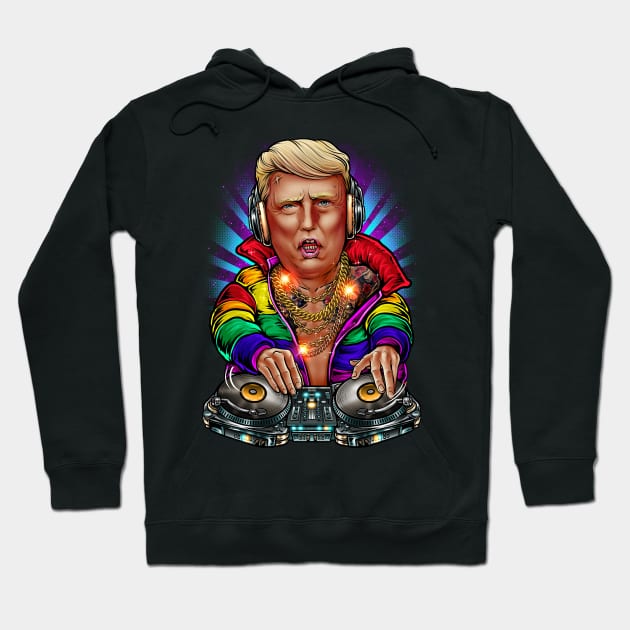 Winya no.173-2 Trump 2021 Hoodie by Winya